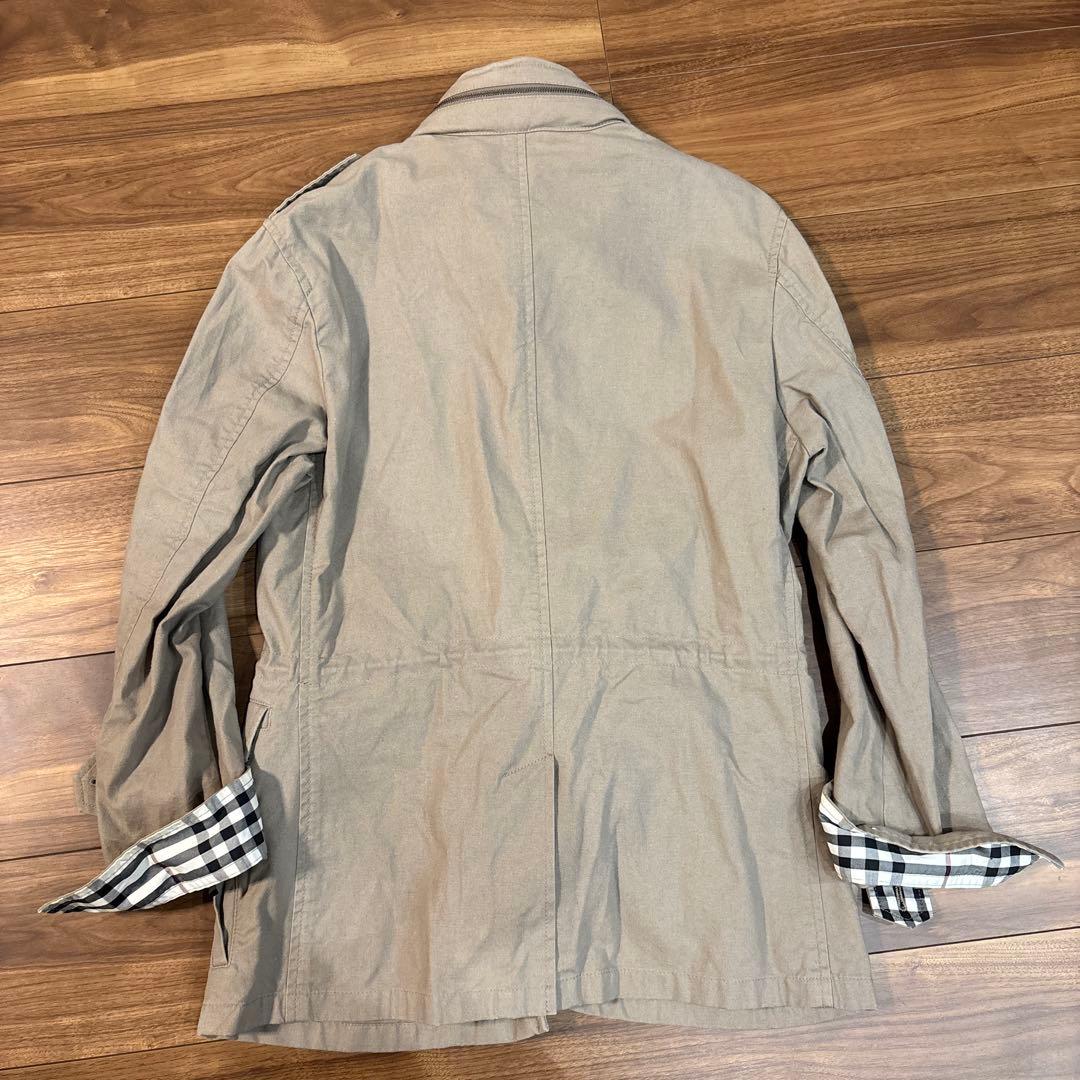 【美品】Burberry ブラックレーベル ミドル丈 ジャケット ノヴァチェック