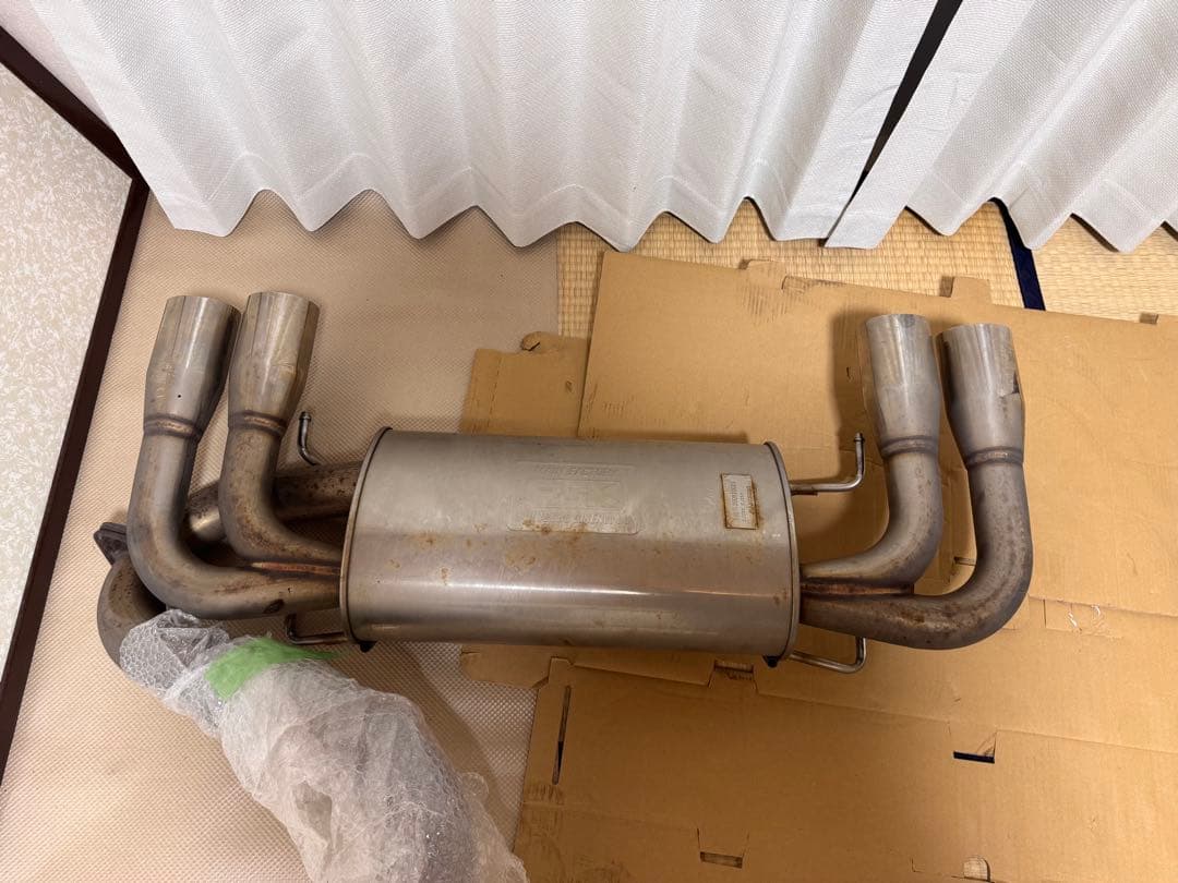 インプレッサGRF GRB FUJITSUBO ステンレスマフラー