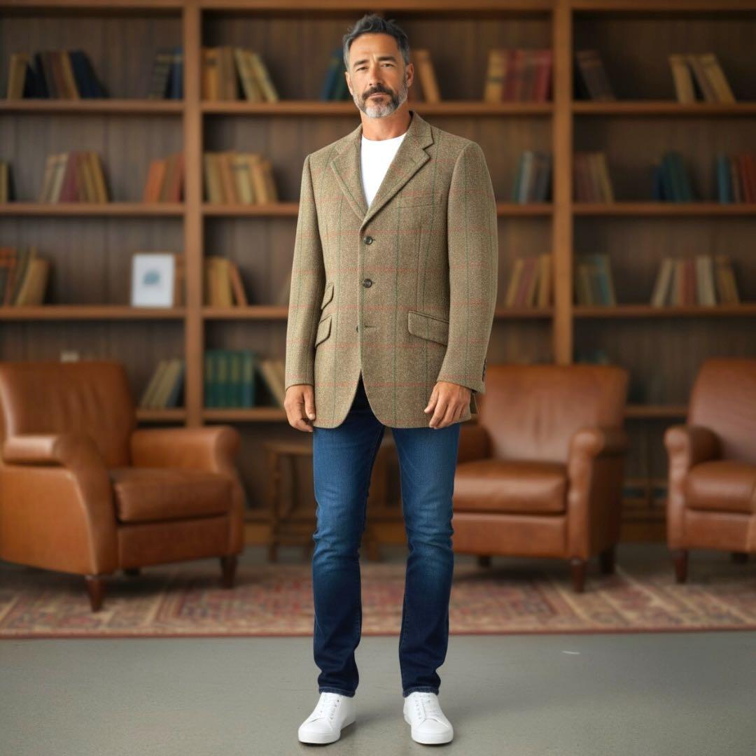 美品Avon House ラルフローレン ツイードジャケット