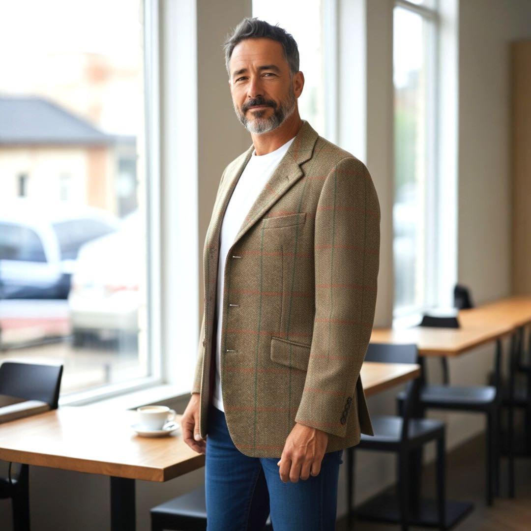 美品Avon House ラルフローレン ツイードジャケット