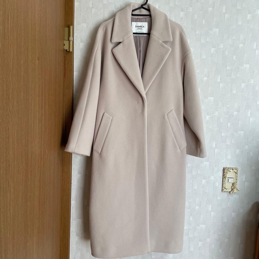 green label relaxing ロングチェスターコート