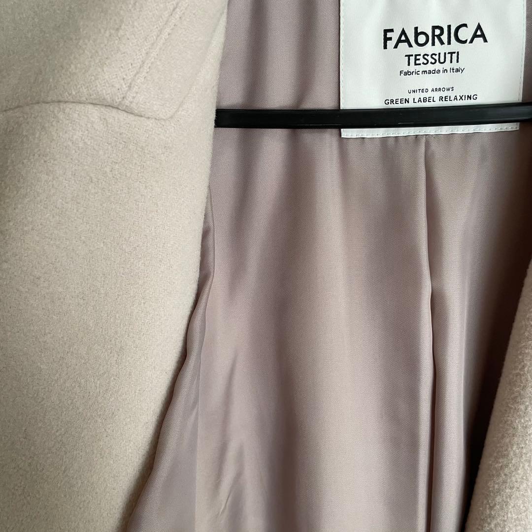 green label relaxing ロングチェスターコート