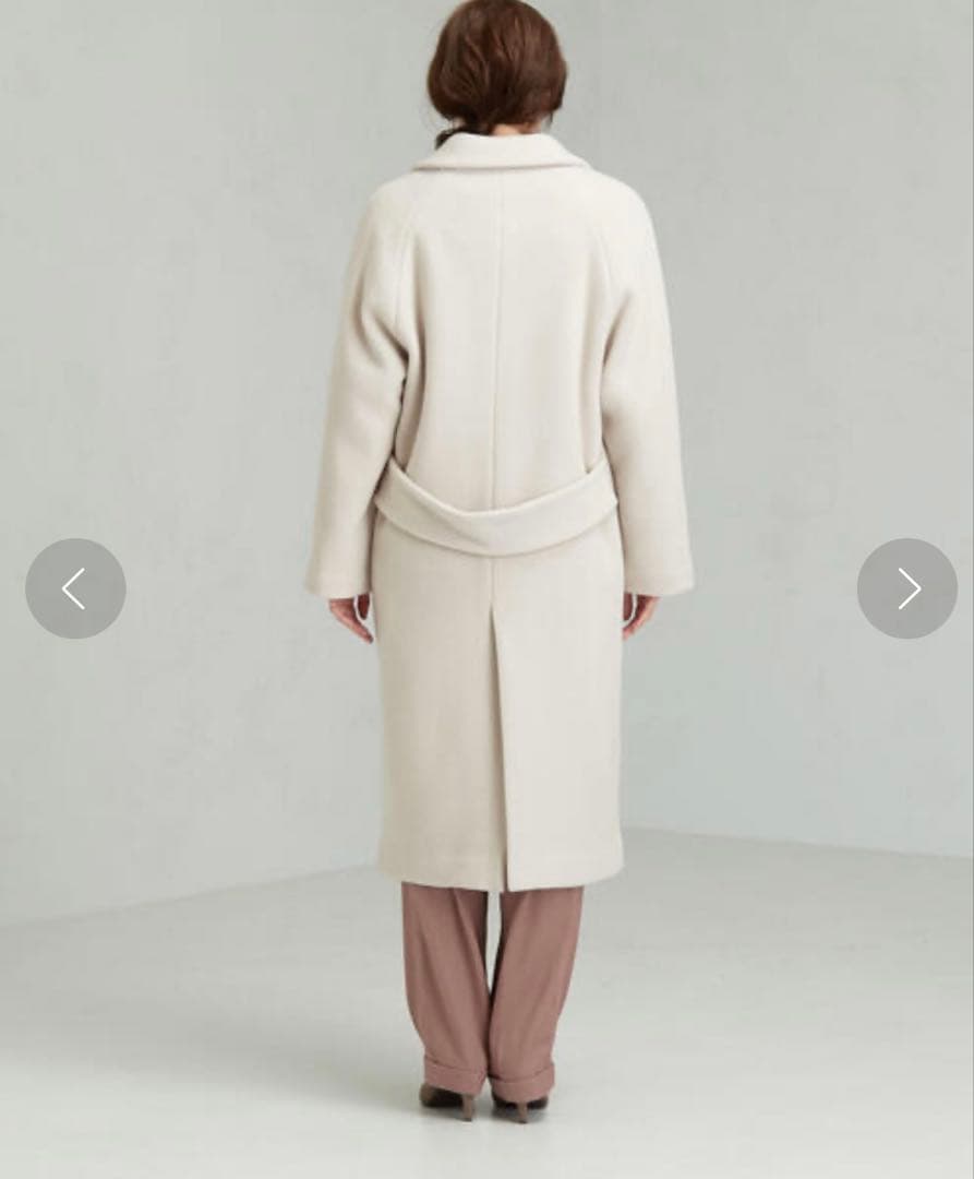 green label relaxing ロングチェスターコート