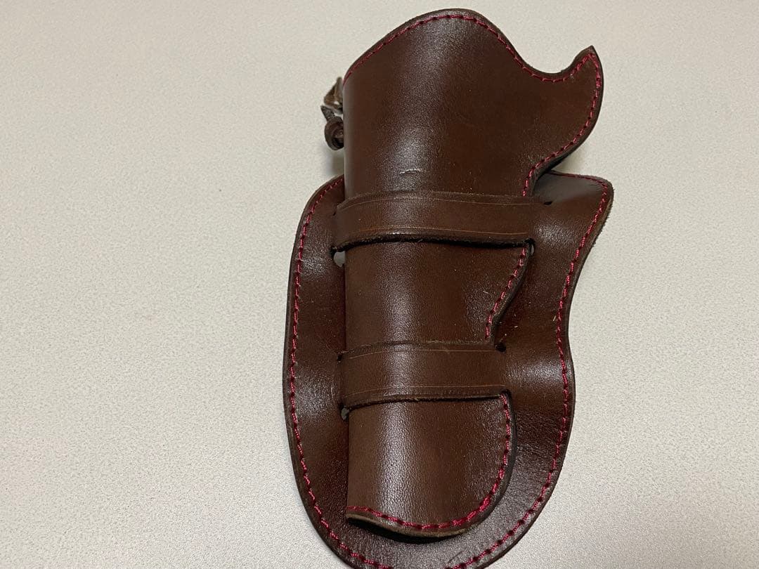 【オーダーメイド品】本革ガンベルト＋ホルスター3丁　SAA.45用