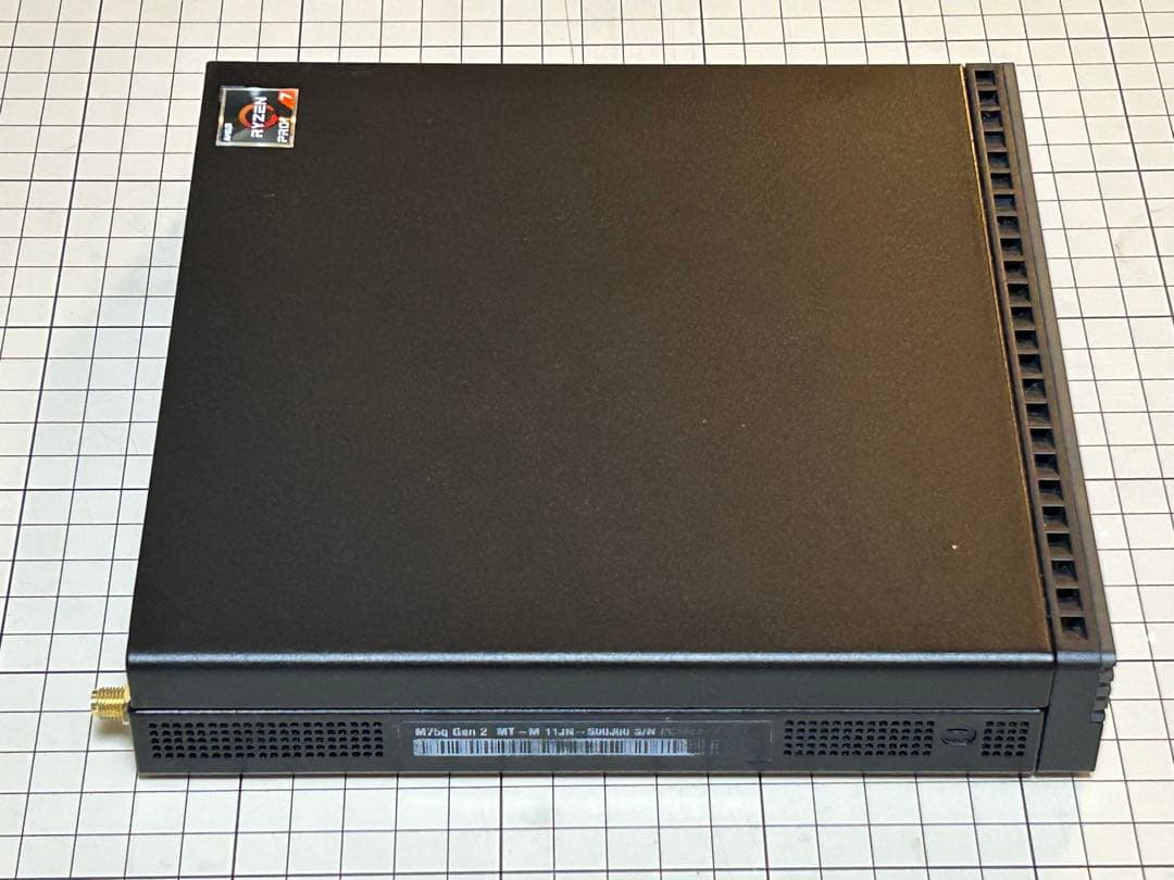 ミニPC Lenovo M75q tiny Gen2 Ryzen7Pro 5750GE