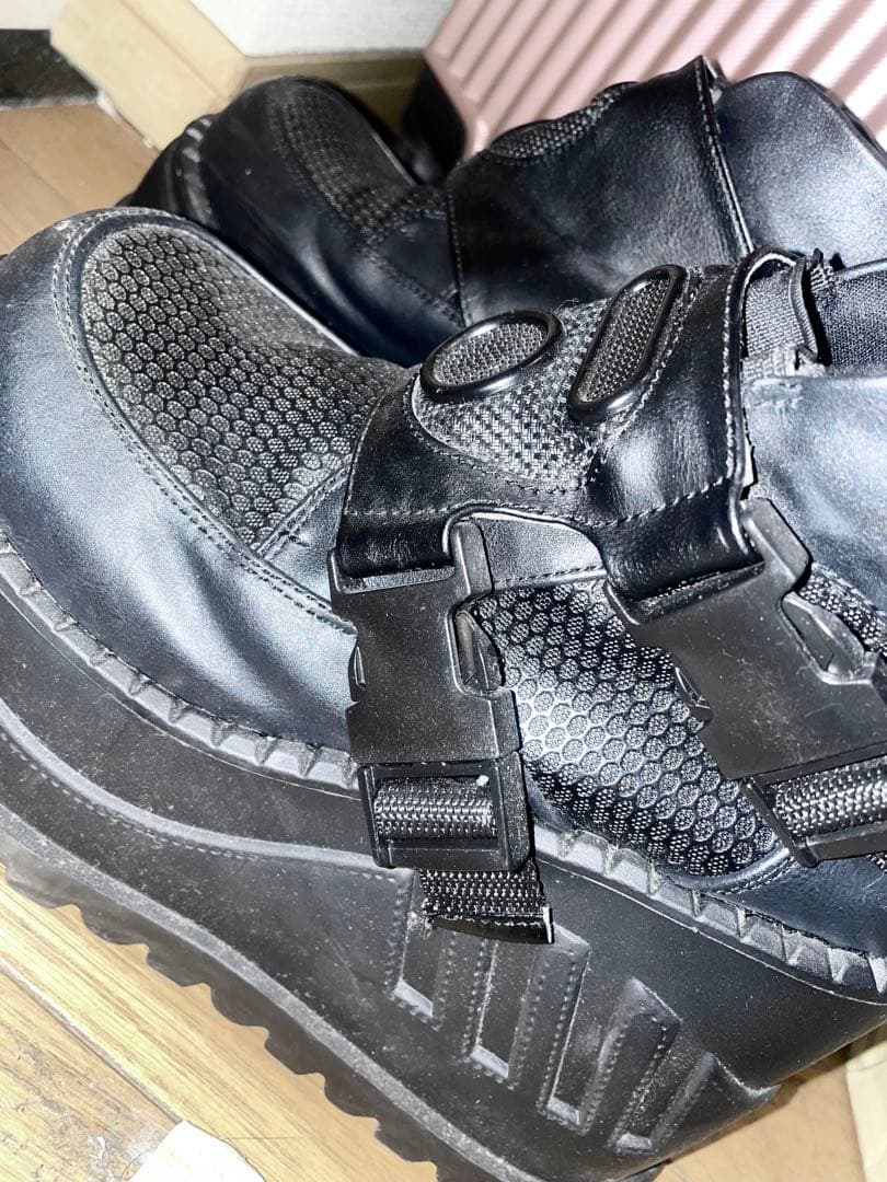 Demonia デモニア 厚底スニーカー 厚底靴 V系 パンク 地雷系 黒