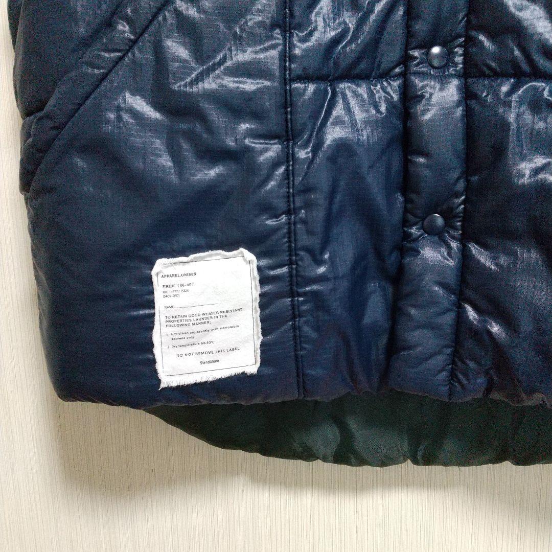 StandAlone 韓国製 ネイビー キルティング ベスト アウター