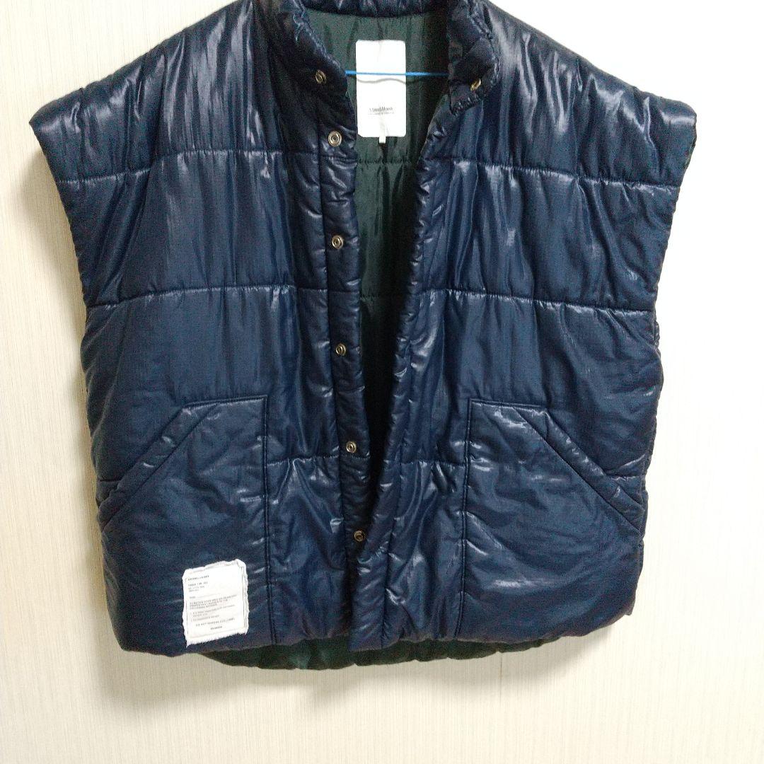 StandAlone 韓国製 ネイビー キルティング ベスト アウター