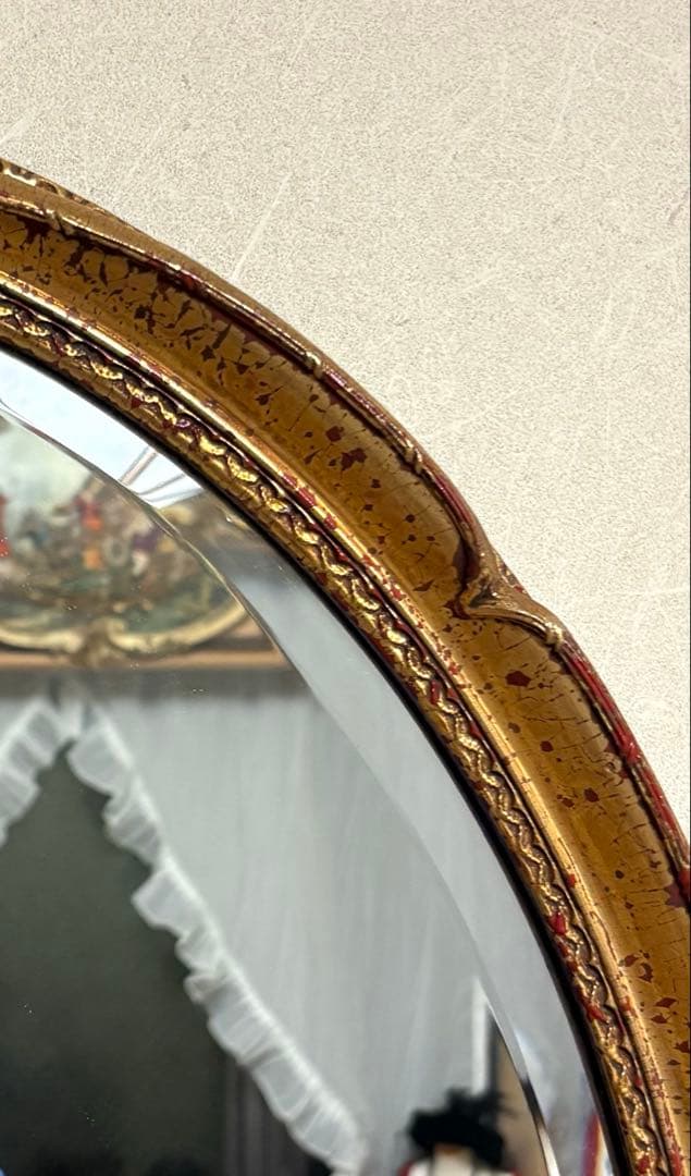 専用ページ❤️アンティークミラー　オーバル