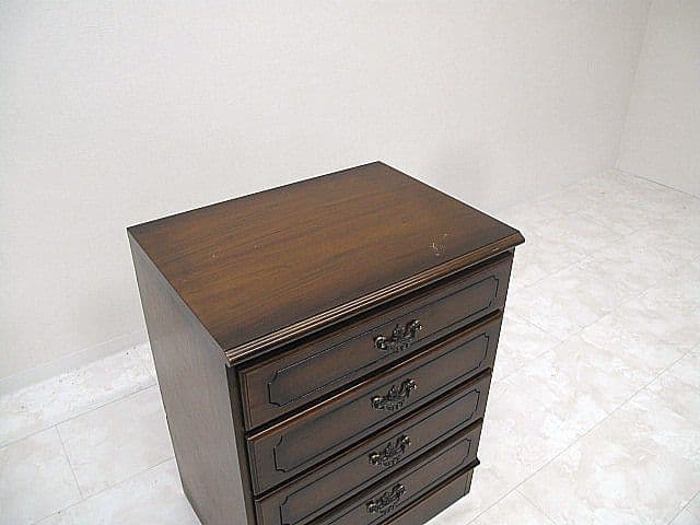 カリモク 「コロニアル」サイドチェスト 　サイドキャビネットローチェスト