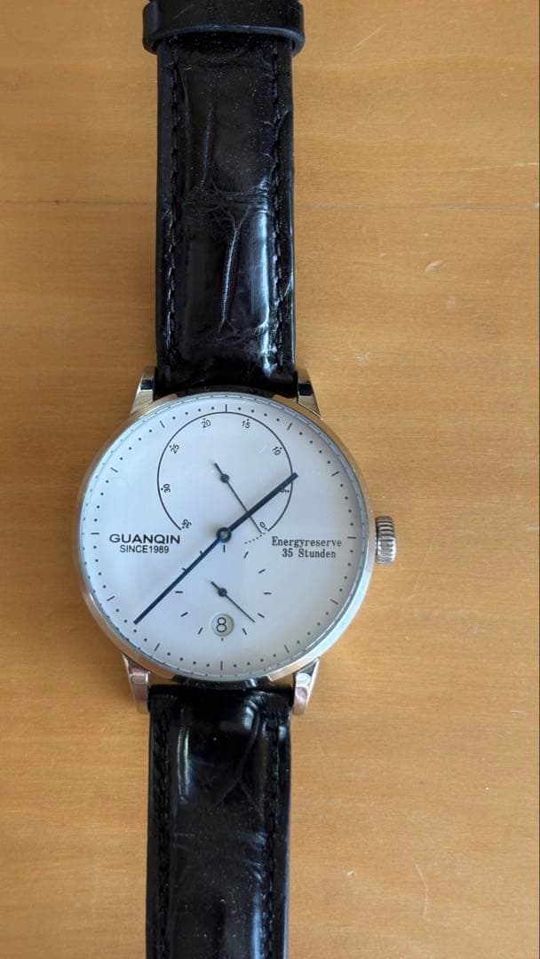 GUANQIN パワーリザーブ、手巻き機能付き