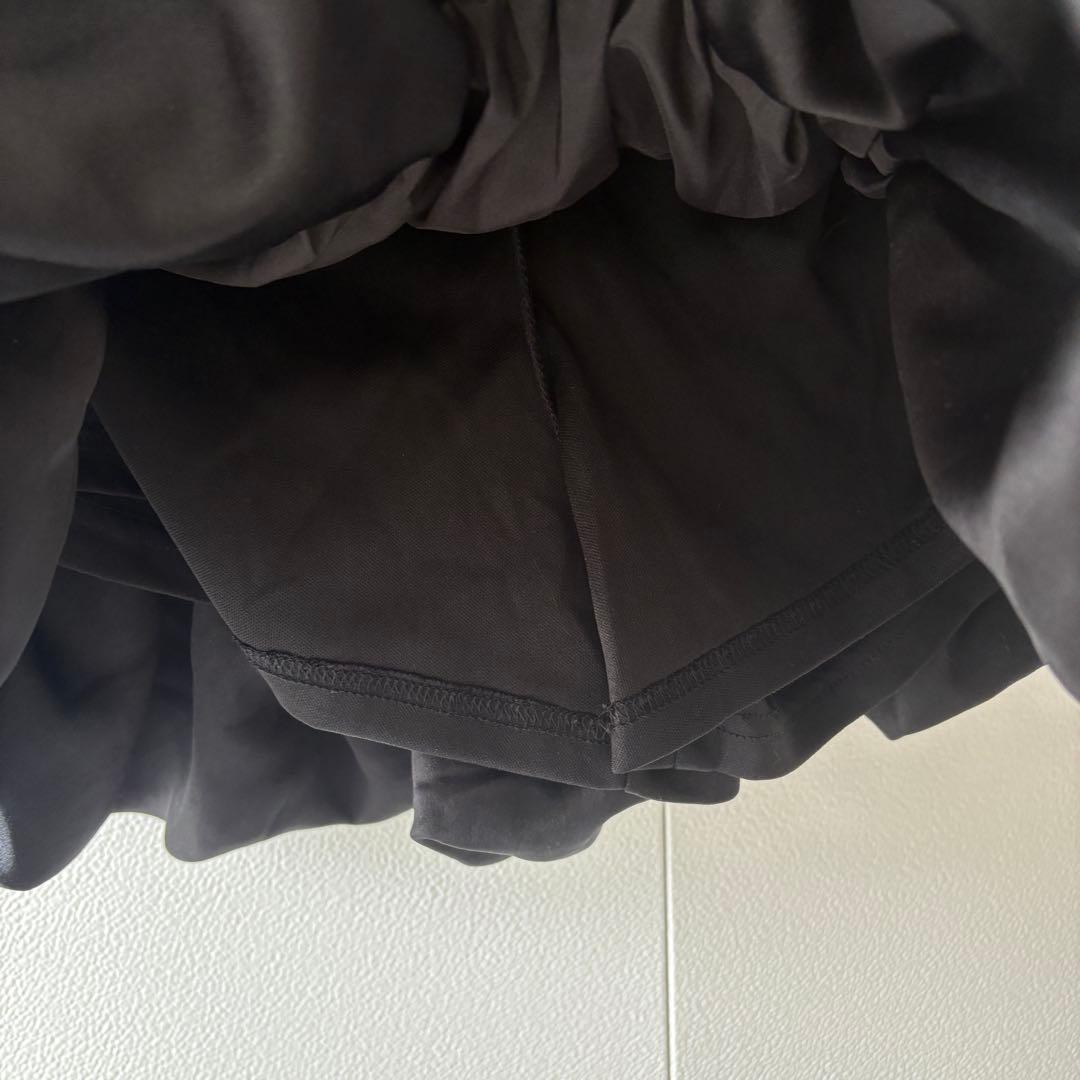 スカート thetoe venice balloon skirt black