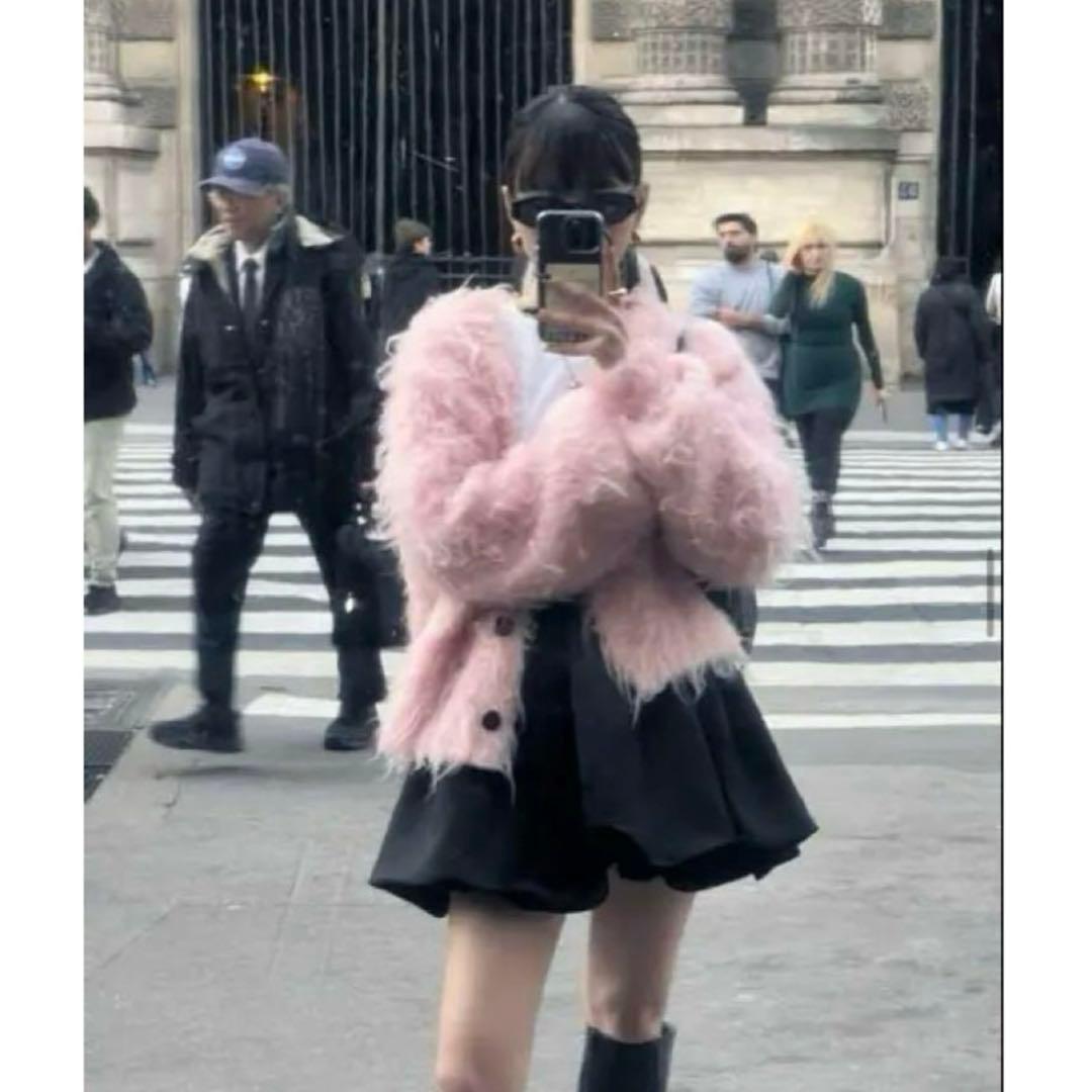 スカート thetoe venice balloon skirt black