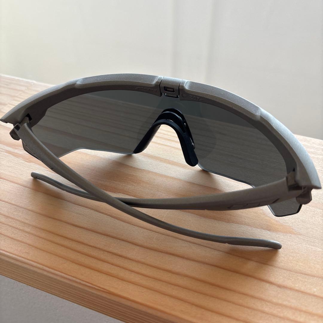 ESS サングラス　ナロー　チタニウムフレーム/スモークグレイレンズ