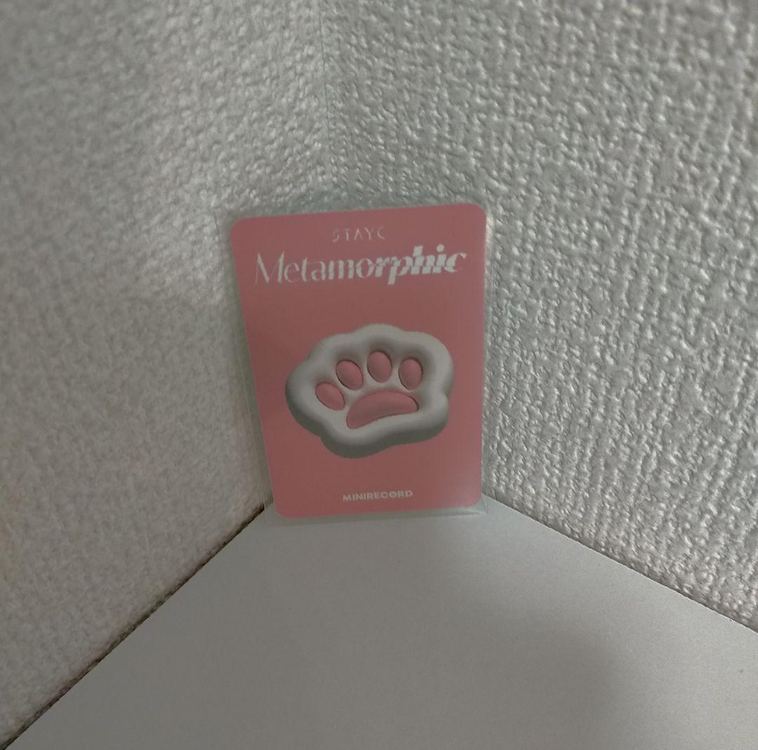 当選者限定 stayc アイサ 直筆サイン トレカ minirecord 激レア