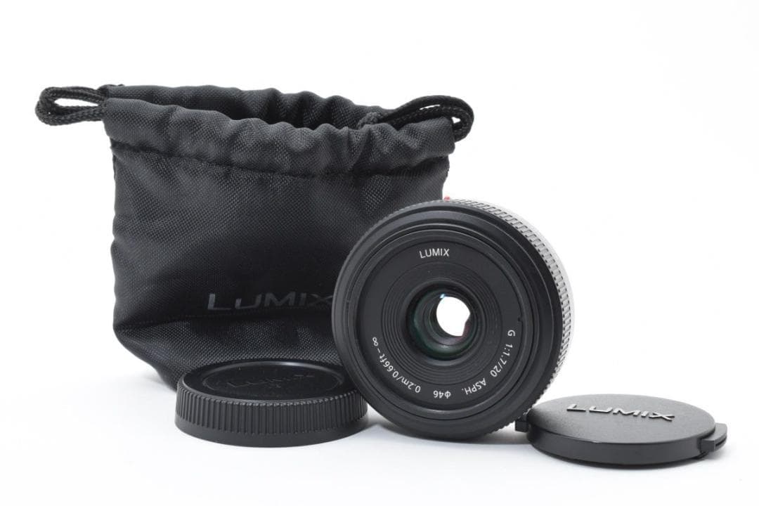 Panasonic パナソニック LUMIX G 20mm F1.7 レンズ