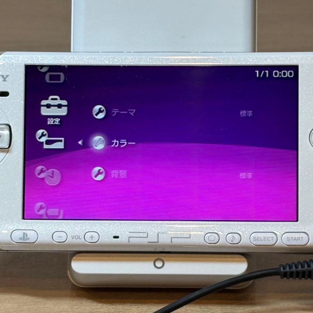 4-465 PSP-3000 パールホワイト