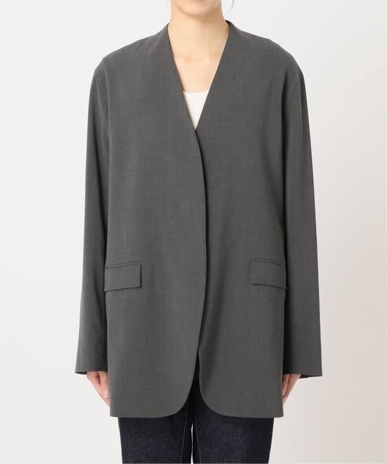 JOURNAL STANDARD L'ESSAGE ノーカラージャケット