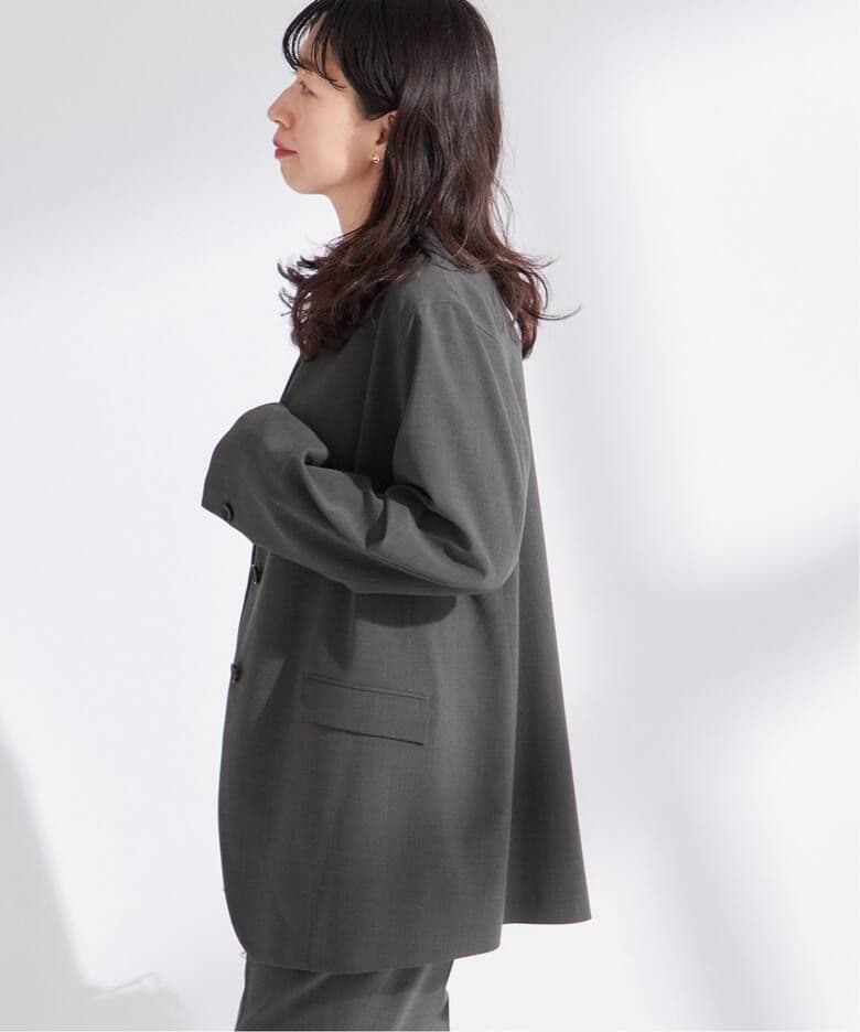 JOURNAL STANDARD L'ESSAGE ノーカラージャケット