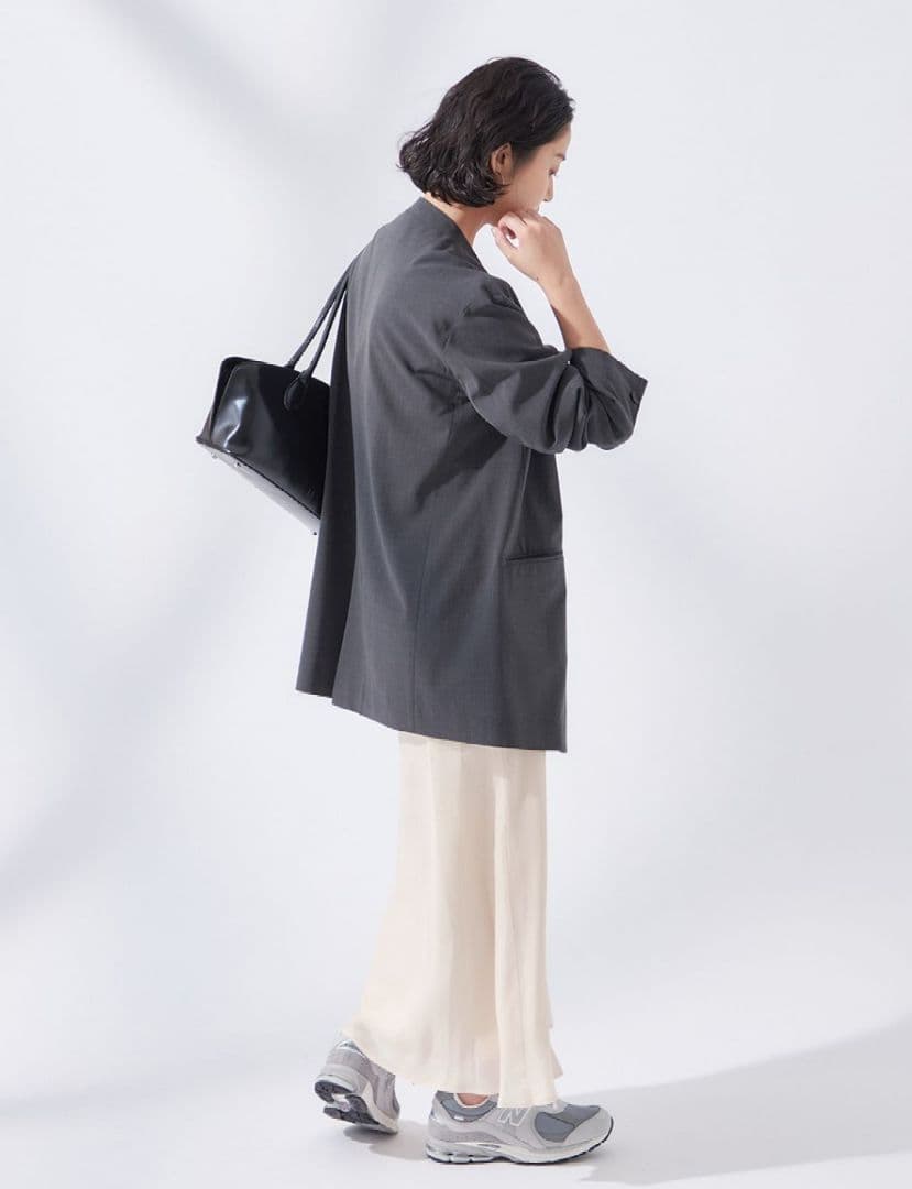 JOURNAL STANDARD L'ESSAGE ノーカラージャケット