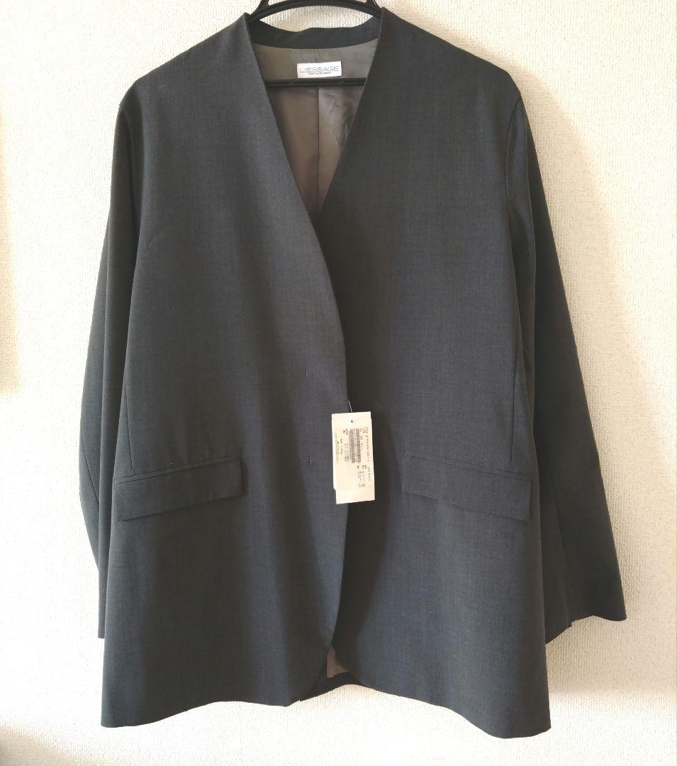 JOURNAL STANDARD L'ESSAGE ノーカラージャケット