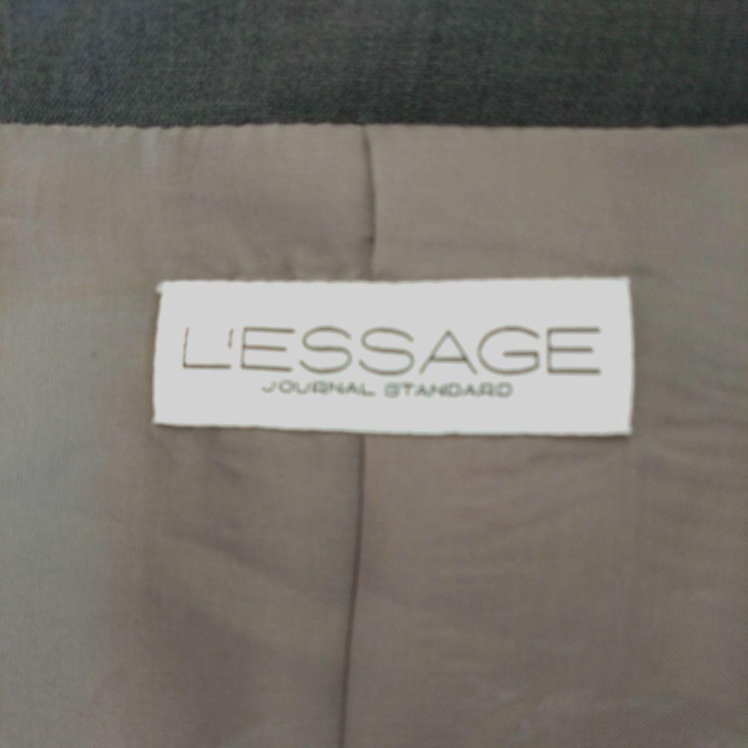 JOURNAL STANDARD L'ESSAGE ノーカラージャケット