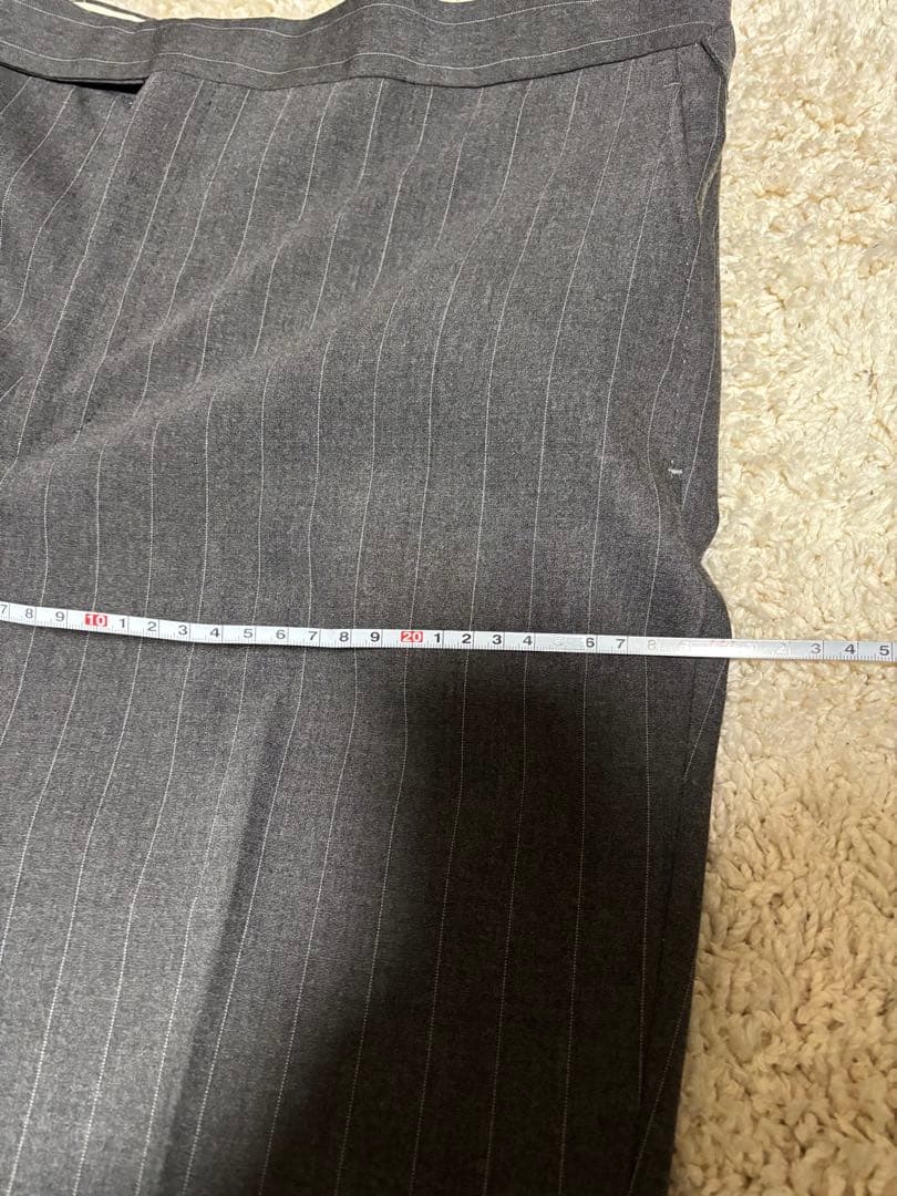 CEEKAY POLORALPH LAURENグレー ストライプ スーツ