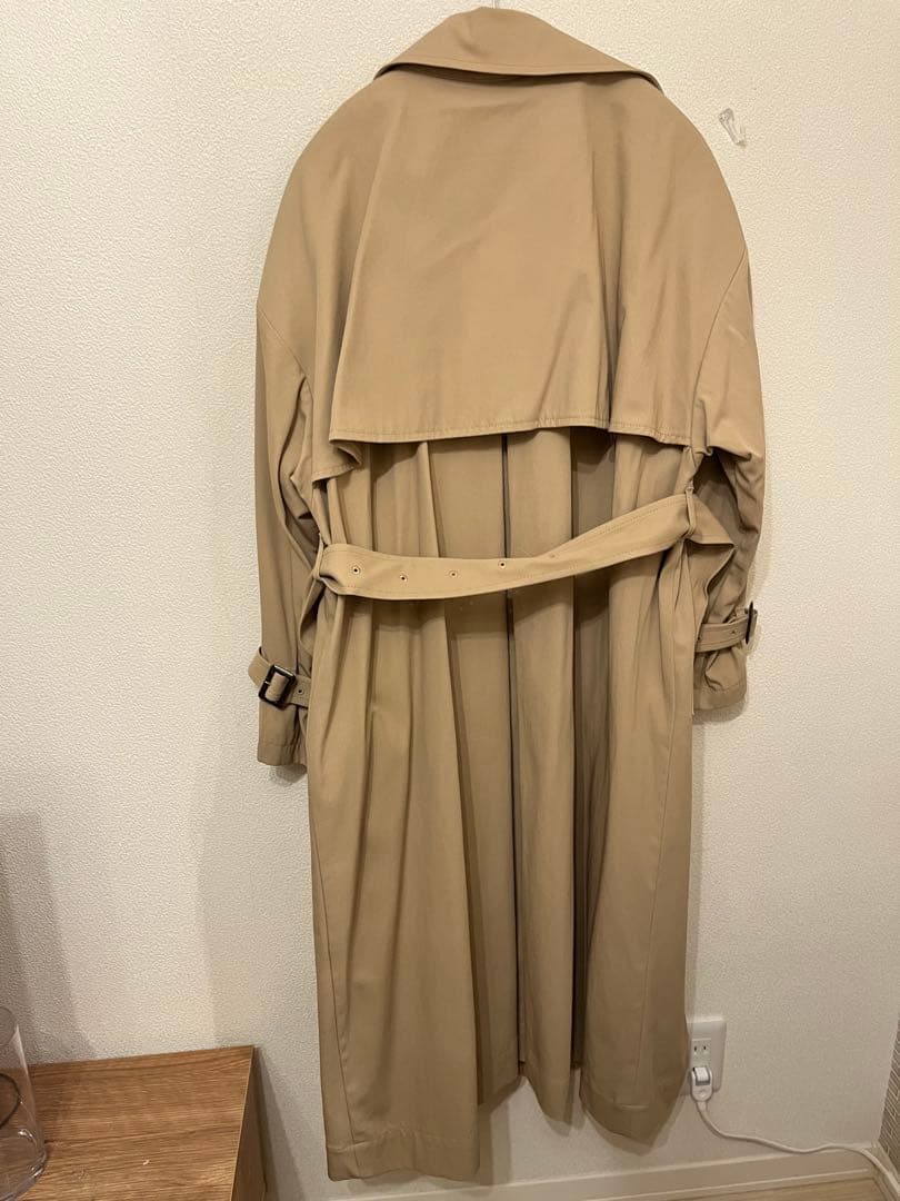 Spick & Span ツイルコットンオーバートレンチ