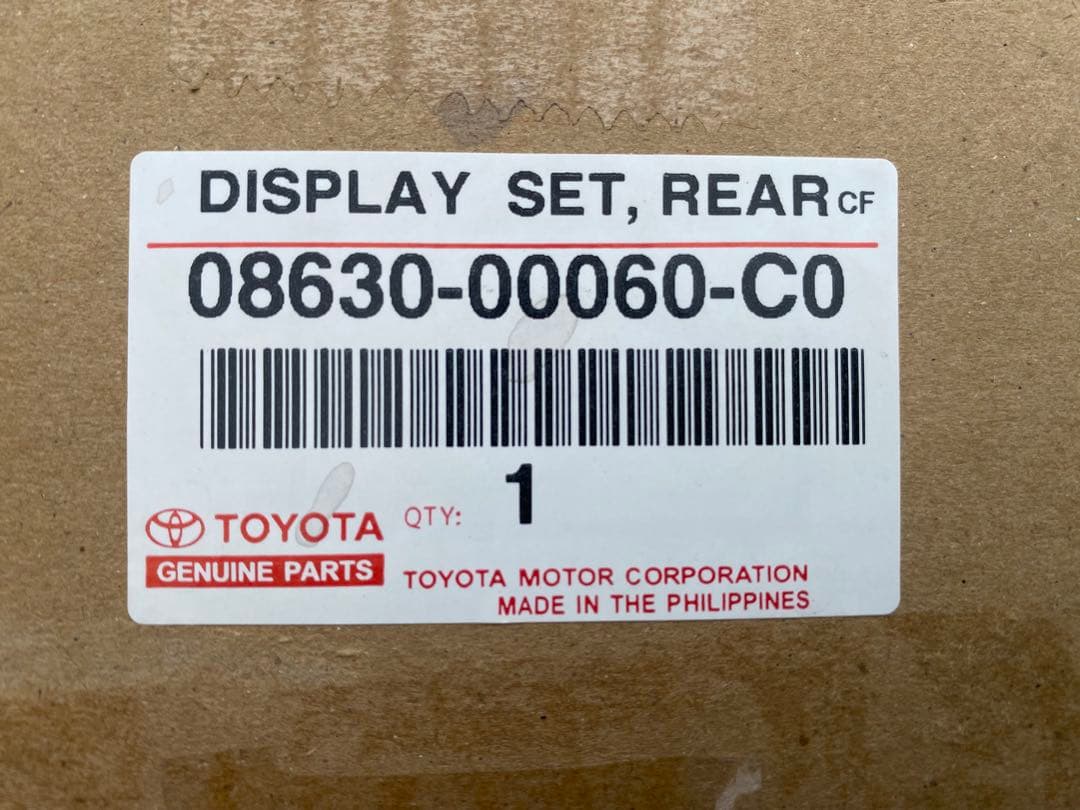 40アルファード純正リヤモニター