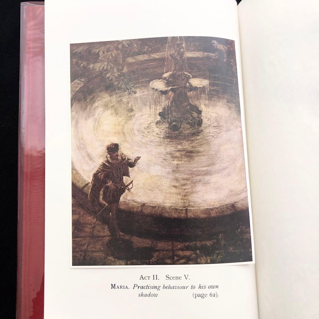 シェイクスピア 喜劇『十二夜』復刻版 ヒース・ロビンソン 挿絵 1984