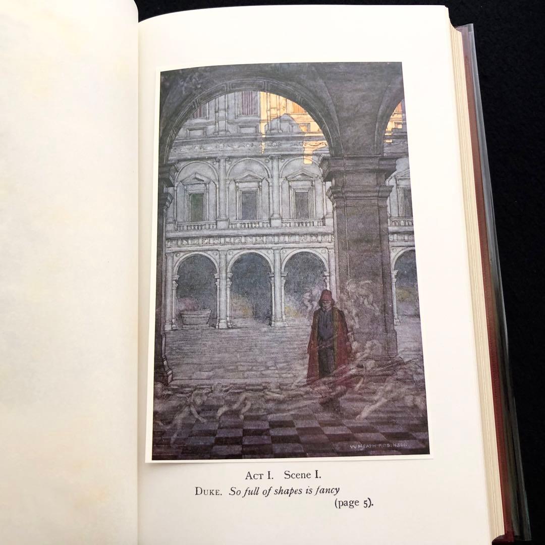 シェイクスピア 喜劇『十二夜』復刻版 ヒース・ロビンソン 挿絵 1984