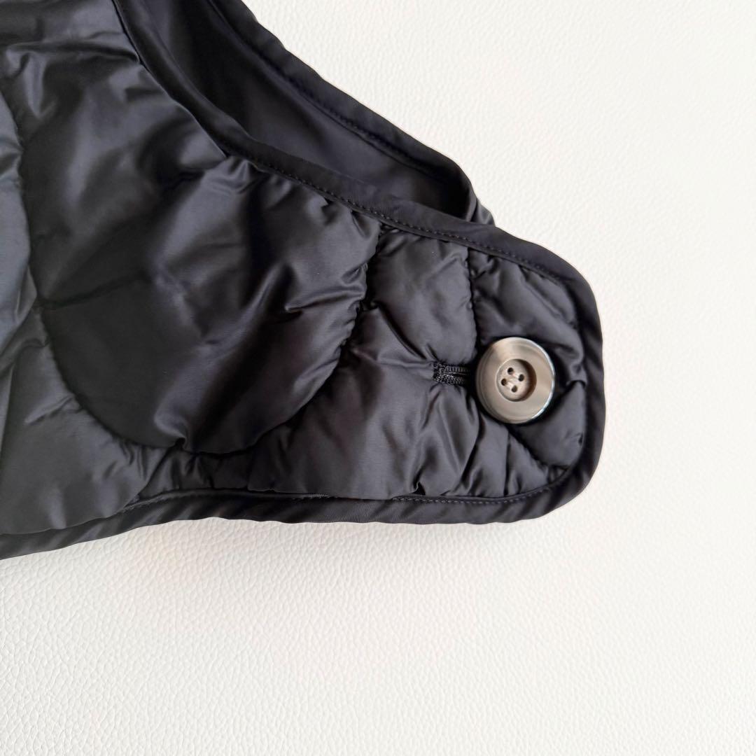 23AW 【エンフォルド】 ENFOLD SKIN VEST キルティングベスト