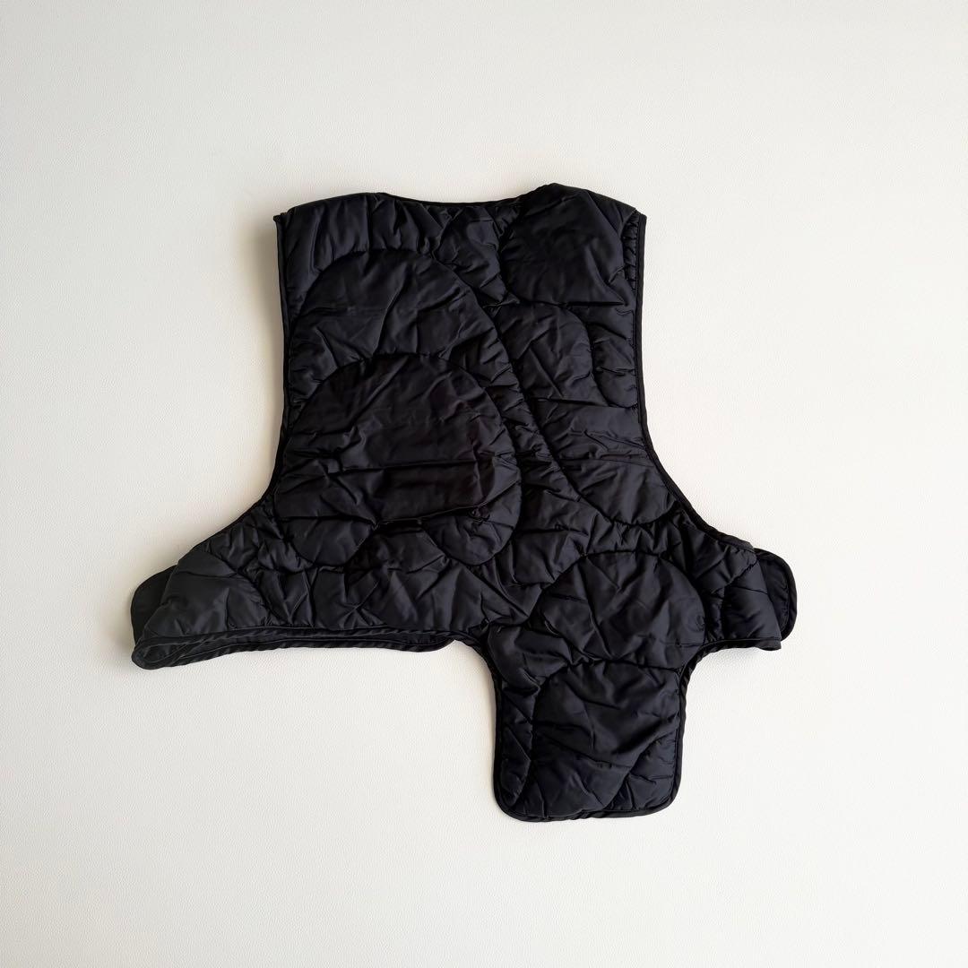 23AW 【エンフォルド】 ENFOLD SKIN VEST キルティングベスト