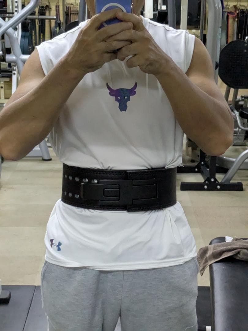 レバーアクションベルト 可変式パワーベルト オールブラック 13ｍｍ Lサイズ