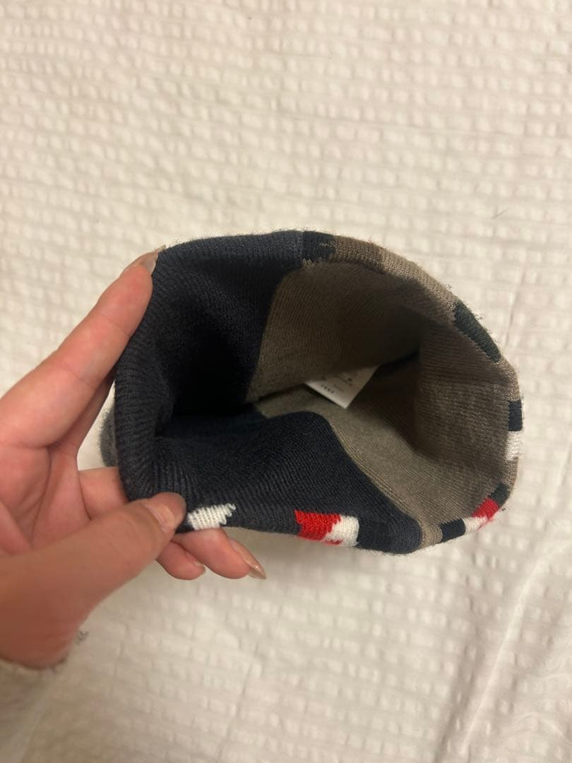 A BATHING APE シャーク ニット帽 ビーニー 正規品 美品