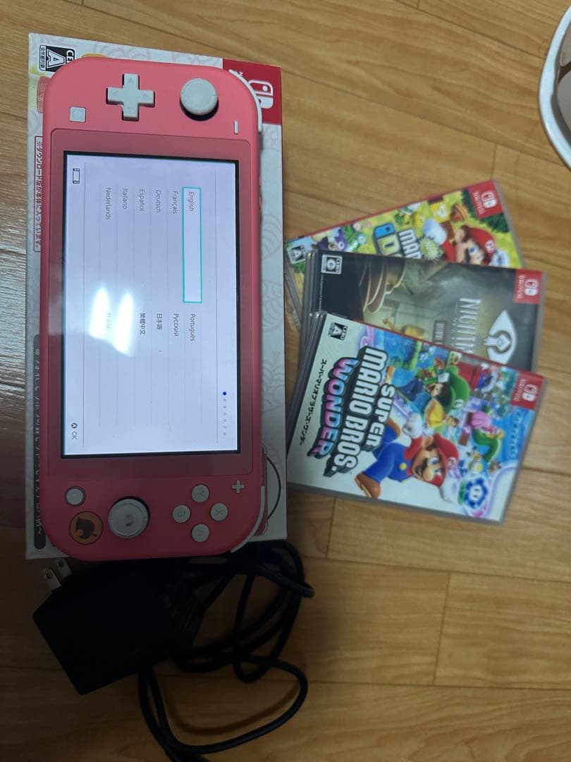 Nintendo Switch Lite ピンク + ゲームソフト