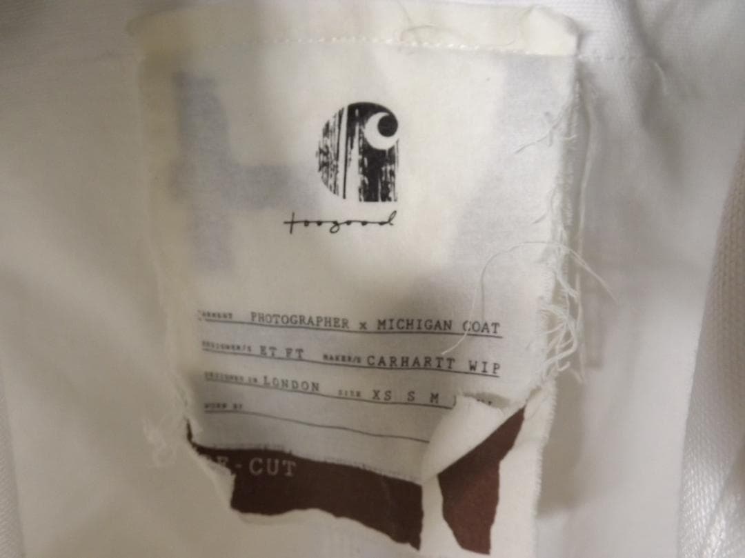 トゥーグッド× カーハート カバーオール　ジャケット メンズXS　ミシガンコート