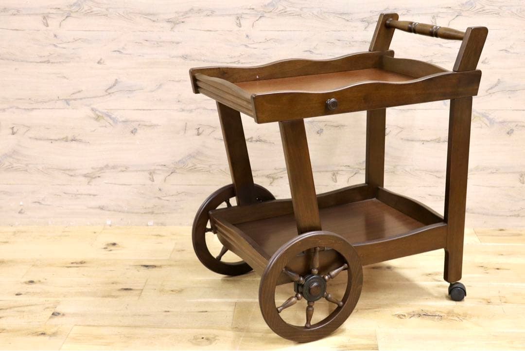 GMIS44A○karimoku / カリモク 木製 キッチンワゴン ティーワゴ