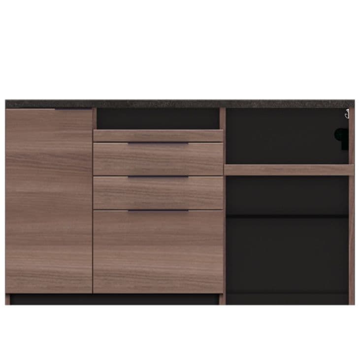 【7月迄】Pamouna キッチンキャビネット キッチンボードレンジボード食器棚