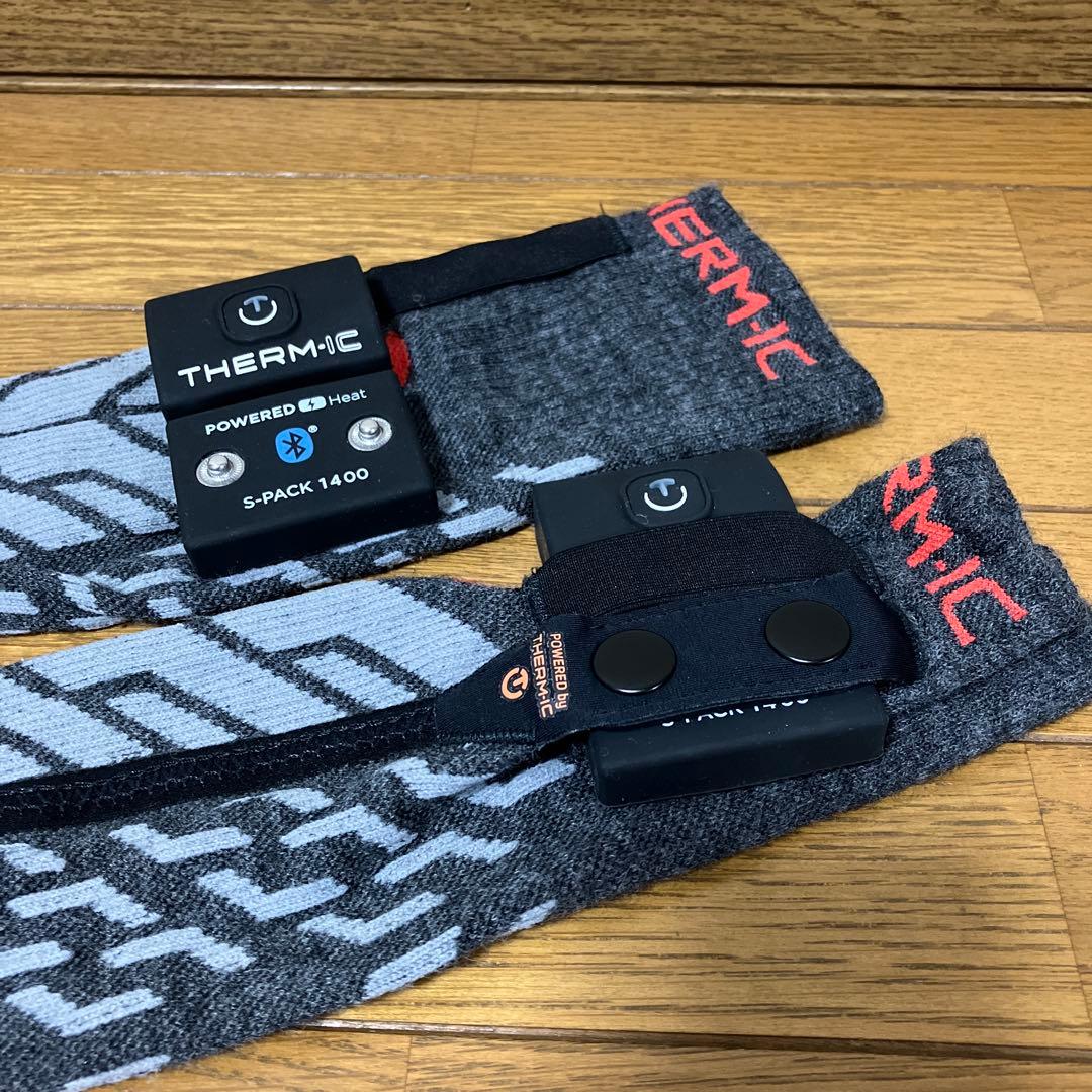 【スキー・スノボ用ソックス】サーミック（THERM-IC）電熱ソックス