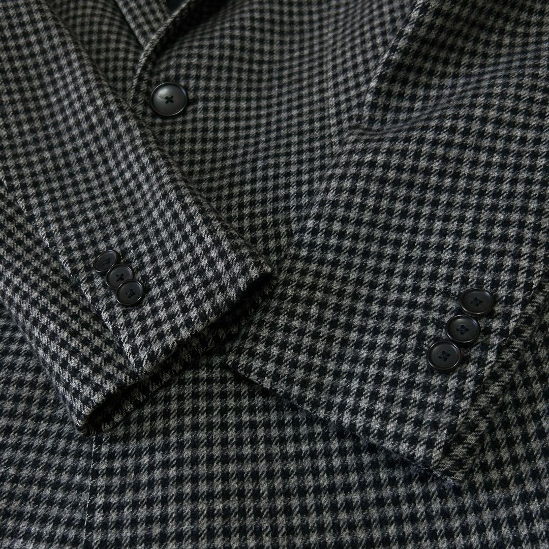 美品 エディフィス ロロピアーナ ダブルフェイス シングルチェスターコート42