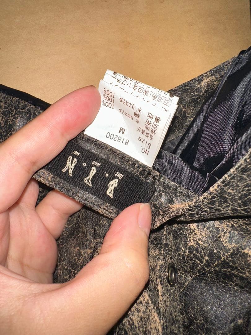 アシンメトリースカート 黒/グレー