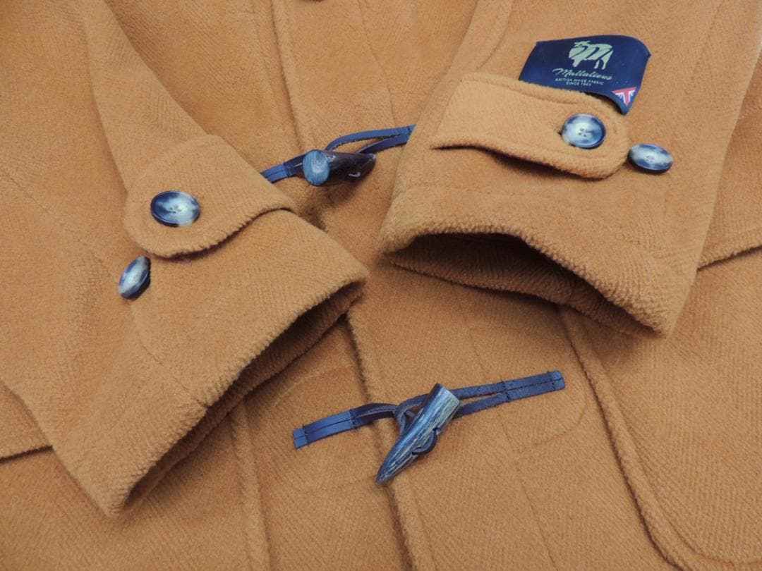 ビームス 別注 モンゴメリー ルーズフィット ダッフル コート 36 オレンジ