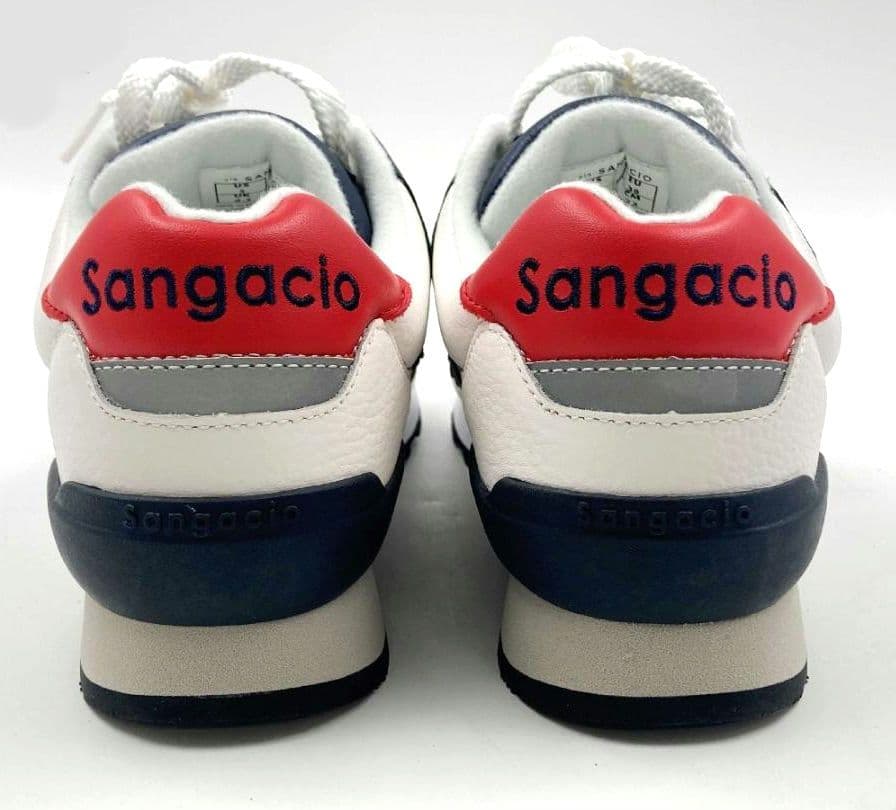 サンガッチョ　にゅ〜ず トリコロール スニーカー サイズ23cm チャーム付き
