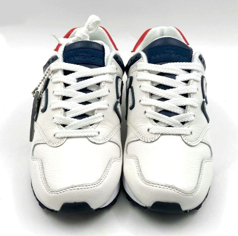 サンガッチョ　にゅ〜ず トリコロール スニーカー サイズ23cm チャーム付き