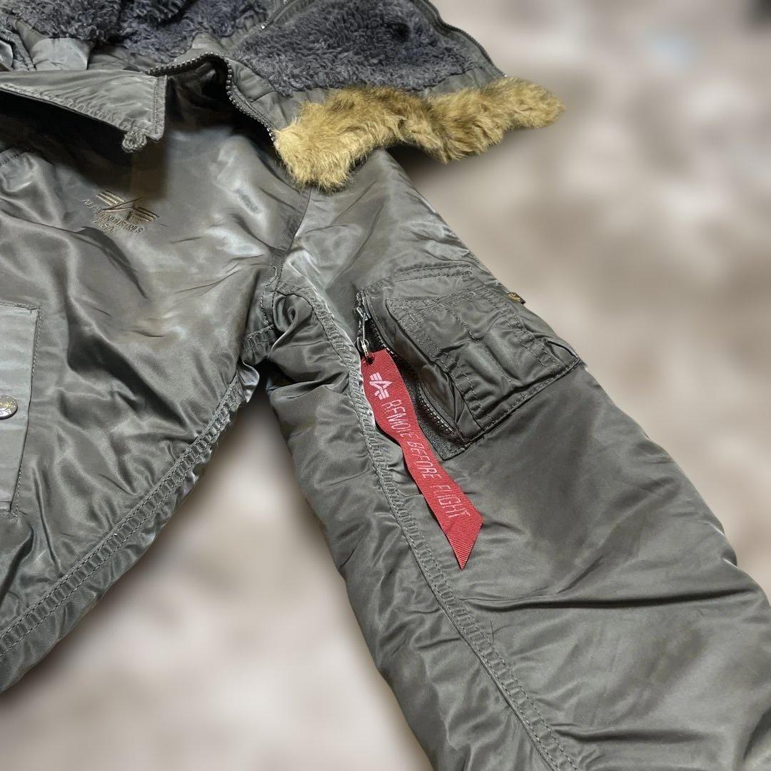 骸*骨様 ALPHA INDUSTRIES N-2B フライトジャケット 短丈