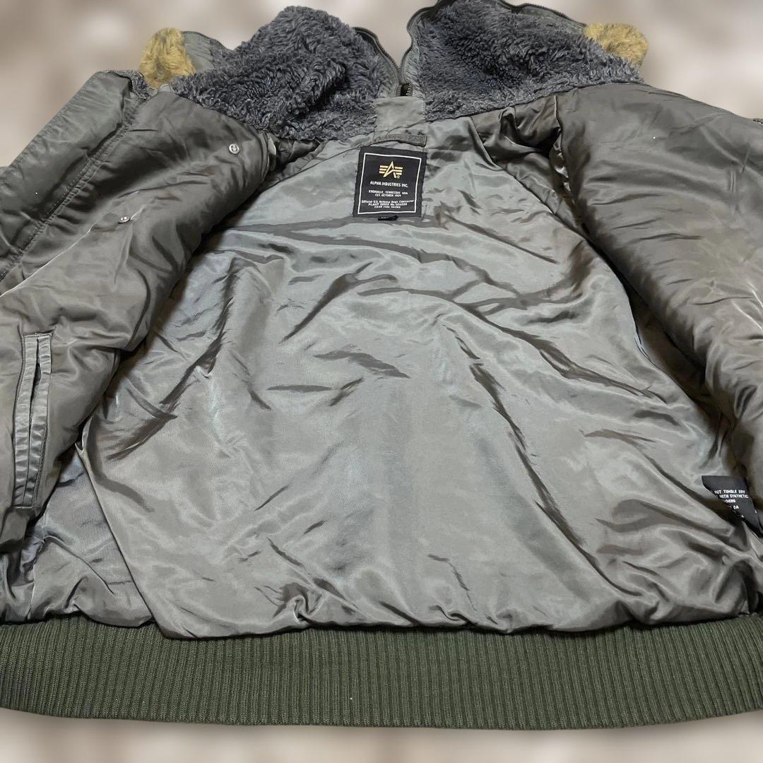 骸*骨様 ALPHA INDUSTRIES N-2B フライトジャケット 短丈