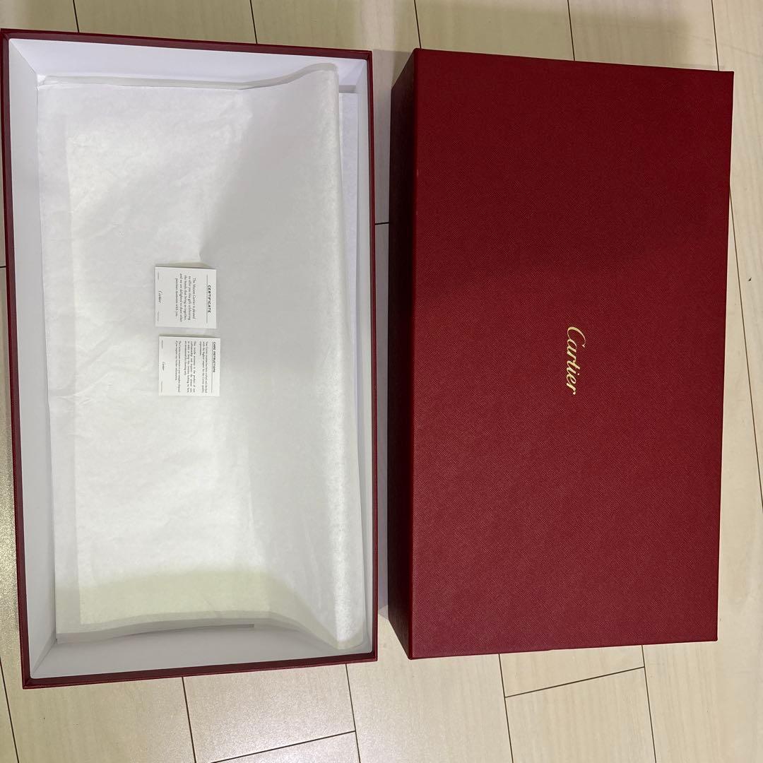 ■新品同様■ Cartier ヒョウ 豹 ブランケット ひざ掛け ボルドー系