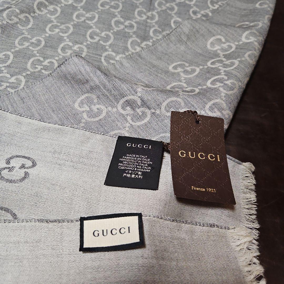 鈴木ゆうゆう　GUCCI　ウールストール