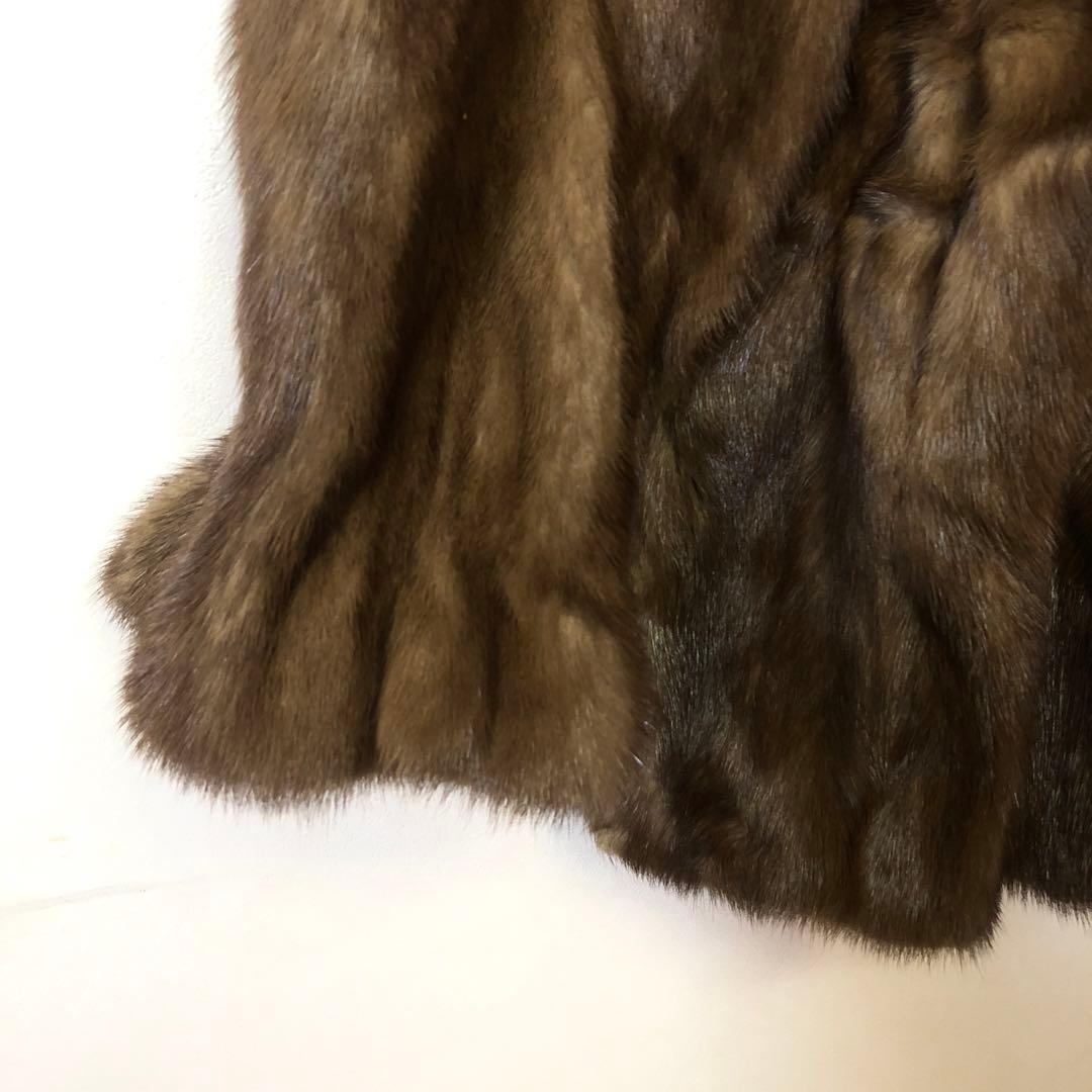 MOON CRESENT ムーンクレセント リアルファー 毛皮 コート アウター